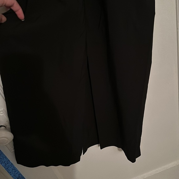 Zara Black Slim Pencil Skirt Maxi Shirt Dress Button Down NWT XS - Picture 9 of 11